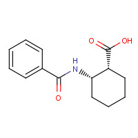 26685-82-5 (+)-CIS-2-BENZAMIDOCYCLOHEXANECARBOXYLIC ACID chemical structure