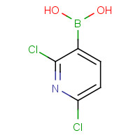 148493-34-9 2,6-DICHLOROPYRIDINE-3-BORONIC ACID chemical structure