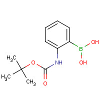 115377-94-1 (2-BOC-AMINOPHENYL)BORONIC ACID chemical structure