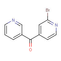 260417-56-9 (2-Bromo-4-pyridinyl)-3-pyridinyl-methanone chemical structure