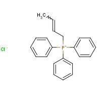 13138-25-5 (2-BUTENYL)TRIPHENYLPHOSPHONIUM CHLORIDE chemical structure