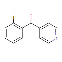 193359-51-2 (2-Fluorophenyl)-4-pyridinyl-methanone chemical structure