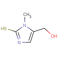 143122-18-3 (2-MERCAPTO-1-METHYL-1H-IMIDAZOL-5-YL)METHANOL chemical structure