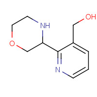 423768-55-2 (2-MORPHOLINO-3-PYRIDINYL)METHANOL chemical structure