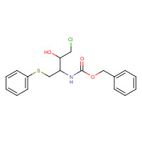 159878-02-1 Benzyl (1R,2S)-3-chloro-2-hydroxy-1-(phenylthiomethyl)propylcarbamate chemical structure
