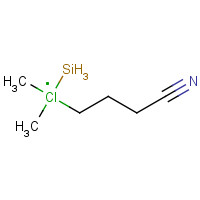 18156-15-5 (3-CYANOPROPYL)DIMETHYLCHLOROSILANE chemical structure