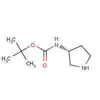 122536-77-0 (R)-3-(Boc-amino)pyrrolidine chemical structure