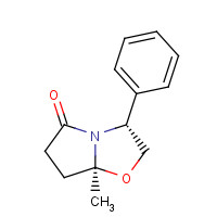 137869-70-6 (3R-CIS)-7A-METHYL-3-PHENYLTETRAHYDROPYRROLO[2,1-B]OXAZOL-5(6H)-ONE chemical structure