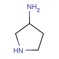128345-57-3 (S)-3-Aminopyrrolidine chemical structure