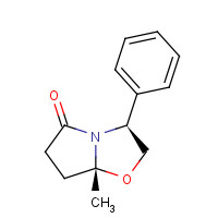 153745-22-3 (3S-CIS)-7A-METHYL-3-PHENYLTETRAHYDROPYRROLO[2,1-B]OXAZOL-5(6H)-ONE chemical structure