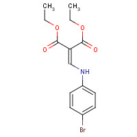 101937-44-4 (4-BROMOANILINOMETHYLENE)MALONIC ACID DIETHYL ESTER chemical structure