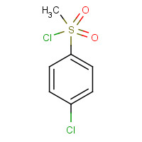6966-45-6 (4-CHLORO-PHENYL)-METHANESULFONYL CHLORIDE chemical structure