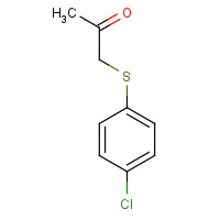 25784-83-2 (4-CHLOROPHENYLTHIO)ACETONE chemical structure