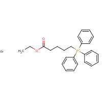 54110-96-2 (4-ETHOXYCARBONYLBUTYL)TRIPHENYLPHOSPHONIUM BROMIDE chemical structure