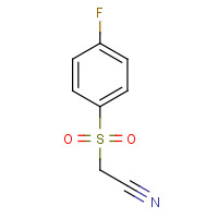32083-66-2 (4-FLUOROBENZENESULFONYL)ACETONITRILE chemical structure