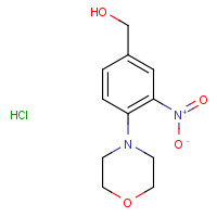 300665-23-0 (4-MORPHOLINO-3-NITROPHENYL)METHANOL HYDROCHLORIDE chemical structure