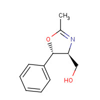 53732-41-5 (4S,5S)-(-)-2-METHYL-5-PHENYL-2-OXAZOLINE-4-METHANOL chemical structure