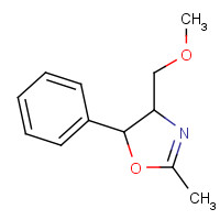 52075-14-6 (4S,5S)-(-)-4-METHOXYMETHYL-2-METHYL-5-PHENYL-2-OXAZOLINE chemical structure