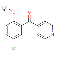 329947-10-6 (5-Chloro-2-methoxyphenyl)-4-pyridinyl-methanone chemical structure