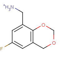 306934-88-3 (6-FLUORO-4H-1,3-BENZODIOXIN-8-YL)METHYLAMINE,97 chemical structure