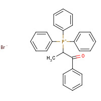 2689-63-6 (ALPHA-METHYLPHENACYL)TRIPHENYLPHOSPHONIUM BROMIDE chemical structure