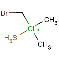 16532-02-8 BROMOMETHYLDIMETHYLCHLOROSILANE chemical structure