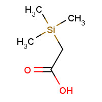 2345-38-2 (TRIMETHYLSILYL)ACETIC ACID chemical structure