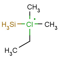 6917-76-6 ETHYLDIMETHYLCHLOROSILANE chemical structure