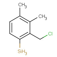 1833-51-8 CHLOROMETHYLDIMETHYLPHENYLSILANE chemical structure