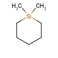 4040-74-8 CYCLOPENTAMETHYLENEDIMETHYLSILANE chemical structure