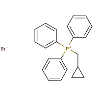 14799-82-7 (CYCLOPROPYLMETHYL)TRIPHENYLPHOSPHONIUM BROMIDE chemical structure