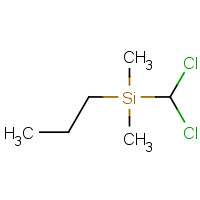 207853-68-7 (DICHLOROMETHYL)DIMETHYL-N-PROPYLSILANE chemical structure