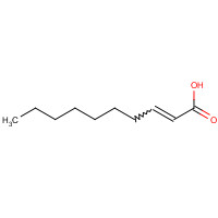 334-49-6 TRANS-2-DECENOIC ACID chemical structure