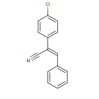 16610-81-4 (E)-ALPHA-(4-CHLOROPHENYL)CINNAMONITRILE chemical structure