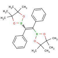 151416-94-3 CIS-1,2-BIS(4,4,5,5-TETRAMETHYL-1,3,2-DIOXABOROLAN-2-YL)STILBENE chemical structure