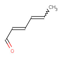 142-83-6 (E,E)-2,4-Hexadienal chemical structure
