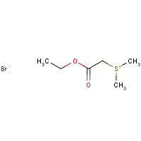 5187-82-6 (ETHOXYCARBONYLMETHYL)DIMETHYLSULFONIUM BROMIDE chemical structure