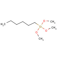 3069-19-0 N-HEXYLTRIMETHOXYSILANE chemical structure