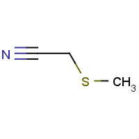 35120-10-6 (METHYLTHIO)ACETONITRILE chemical structure