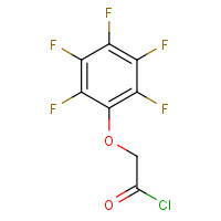 55502-53-9 2,3,4,5,6-PENTAFLUOROPHENOXYACETYL CHLORIDE chemical structure