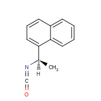 42340-98-7 (R)-(-)-1-(1-NAPHTHYL)ETHYL ISOCYANATE chemical structure