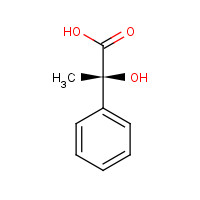 3966-30-1 (R)-(-)-2-HYDROXY-2-PHENYLPROPIONIC ACID chemical structure