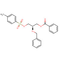 109371-31-5 (R)-(+)-1-BENZOYLOXY-2-BENZYLOXY-3-TOSYLOXYPROPANE chemical structure