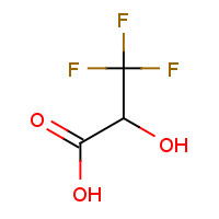 121250-04-2 (R)-3,3,3-TRIFLUORO-2-HYDROXYPROPIONIC ACID chemical structure