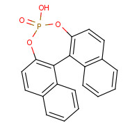 35193-64-7 (S)-(+)-1,1'-Binaphthyl-2,2'-diyl hydrogenphosphate chemical structure