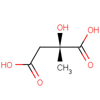 6236-09-5 (S)-(+)-CITRAMALIC ACID chemical structure