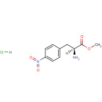 17193-40-7 L-4-Nitrophenylalanine methyl ester hydrochloride chemical structure