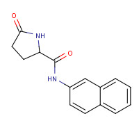 22155-91-5 L-PYROGLUTAMIC ACID BETA-NAPHTHYLAMIDE chemical structure