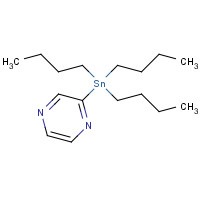205371-27-3 2-(TRIBUTYLSTANNYL)PYRAZINE chemical structure