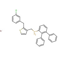 175203-96-0 [(5-CHLOROBENZO[B]THIOPHEN-3-YL)METHYL](TRIPHENYL)PHOSPHONIUM BROMIDE chemical structure